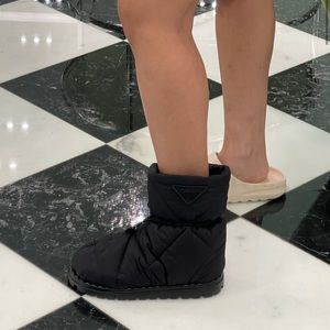 Prada Puffer Nylon Boots